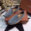 Loro Piana Suede Summer Walk Moccasin Gray