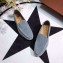 Loro Piana Suede Summer Walk Moccasin Gray
