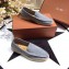 Loro Piana Suede Summer Walk Moccasin Gray