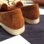 Loro Piana Suede Summer Walk Moccasin Caramel