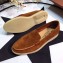 Loro Piana Suede Summer Walk Moccasin Caramel
