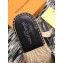 Louis Vuitton Seashore Flat Slippers Espadrilles Black 2019