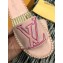 Louis Vuitton Seashore Flat Slippers Espadrilles Rose Clair 2019