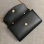 Gucci Zumi Smooth Leather Small Shoulder Bag 572375 Black 2019