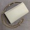 Gucci Zumi Smooth Leather Small Shoulder Bag 572375 White 2019