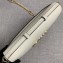 Gucci Zumi Smooth Leather Small Shoulder Bag 572375 White 2019