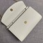 Gucci Zumi Smooth Leather Small Shoulder Bag 572375 White 2019