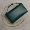 Gucci Zumi Smooth Leather Small Shoulder Bag 572375 Green 2019