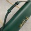 Gucci Zumi Smooth Leather Small Shoulder Bag 572375 Green 2019