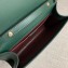 Gucci Zumi Smooth Leather Small Shoulder Bag 572375 Green 2019