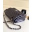 Chanel Pearl Caviar Calfskin Medium Classic Flap Bag A1112 Iron Gray
