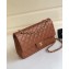 Chanel Pearl Caviar Calfskin Medium Classic Flap Bag A1112 Caramel/Gold