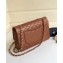 Chanel Pearl Caviar Calfskin Medium Classic Flap Bag A1112 Caramel/Gold