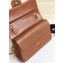 Chanel Pearl Caviar Calfskin Medium Classic Flap Bag A1112 Caramel/Gold