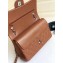 Chanel Pearl Caviar Calfskin Medium Classic Flap Bag A1112 Caramel/Silver