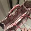Dior Book Tote Bag In Hydrangea motif Embroidered Red 2019