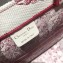 Dior Book Tote Bag In Hydrangea motif Embroidered Red 2019