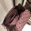 Dior Oblique Embroidered Canvas Backpack Bag Burgundy 2019