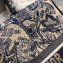 Dior Book Tote Bag In Toile de Jouy motif Embroidered Blue 2019