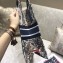 Dior Book Tote Bag In Toile de Jouy motif Embroidered Multicolor 2019