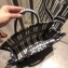 Dior Book Tote Bag In Striped Canvas Blue 2019