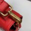 Fendi All-Over FF Motif Leather Large Baguette Bag Red 2019