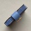 Fendi FF Logo Leather Card Holder Sky Blue 2019