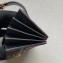 Fendi FF Logo Leather Card Holder Black 2019