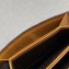 Fendi FF Logo Leather Card Holder Yellow 2019