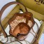 Fendi FF Logo Mon Tresor Mini Bucket Bag in PU Khaki 2019