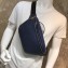 Fendi Roma Leather Belt Bag Navy Blue 2019