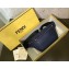Fendi Roma Leather Belt Bag Navy Blue 2019