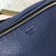 Fendi Roma Leather Belt Bag Navy Blue 2019