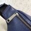 Fendi Roma Leather Belt Bag Navy Blue 2019