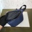 Fendi Roma Leather Belt Bag Navy Blue 2019