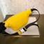 Fendi Roma Leather Belt Bag Yellow 2019
