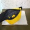 Fendi Roma Leather Belt Bag Yellow 2019