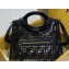 Fendi FF Logo Runaway Small Shopper Tote Bag in PU Black 2019