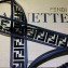 Fendi All-Over FF Logo Medium Baguette Bag in PU Black 2019
