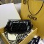 Fendi All-Over FF Logo Medium Baguette Bag in PU Black 2019