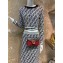 Fendi FF Logo Leather Belt Bag Red 2019