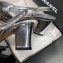 Chanel Heel 6.5cm Slingbacks G31318 Silver/Grosgrain Black 2019