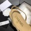 Chanel Heel 6.5cm Slingbacks G31318 Beige/Grosgrain Black 2019