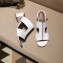 Hermes Heel 5cm Ostia Sandals White 2019