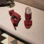 Hermes Heel 5cm Ostia Sandals Red 2019