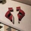 Hermes Heel 5cm Ostia Sandals Red 2019
