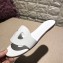 Hermes Lisboa Slipper Sandals White 2019