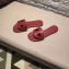 Hermes Lisboa Slipper Sandals Red 2019