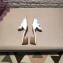 Hermes Heel 4.5cm Mona Sandals White 2019