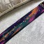 Dior Multi-coloured Canvas Shoulder Strap with Medallions